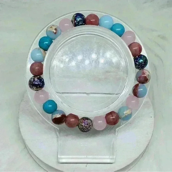 Boho Style Colorful Beaded Bracelet - Picture 5 of 6